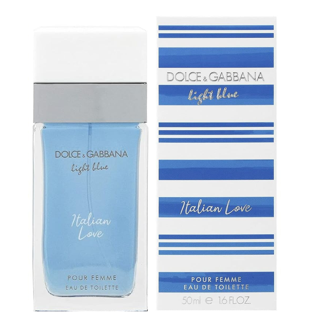 Dolce Gabbana Light Blue Italian Love Pour Femme EDT 1.6 oz bottle