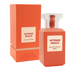 Fragrance World Intense Peach EDP 2.7 oz bottle