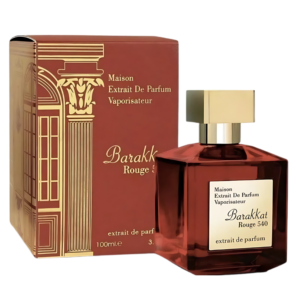 Fragrance World Maison Barakkat Rouge 540 Extrait De Parfum 3.4 oz bottle