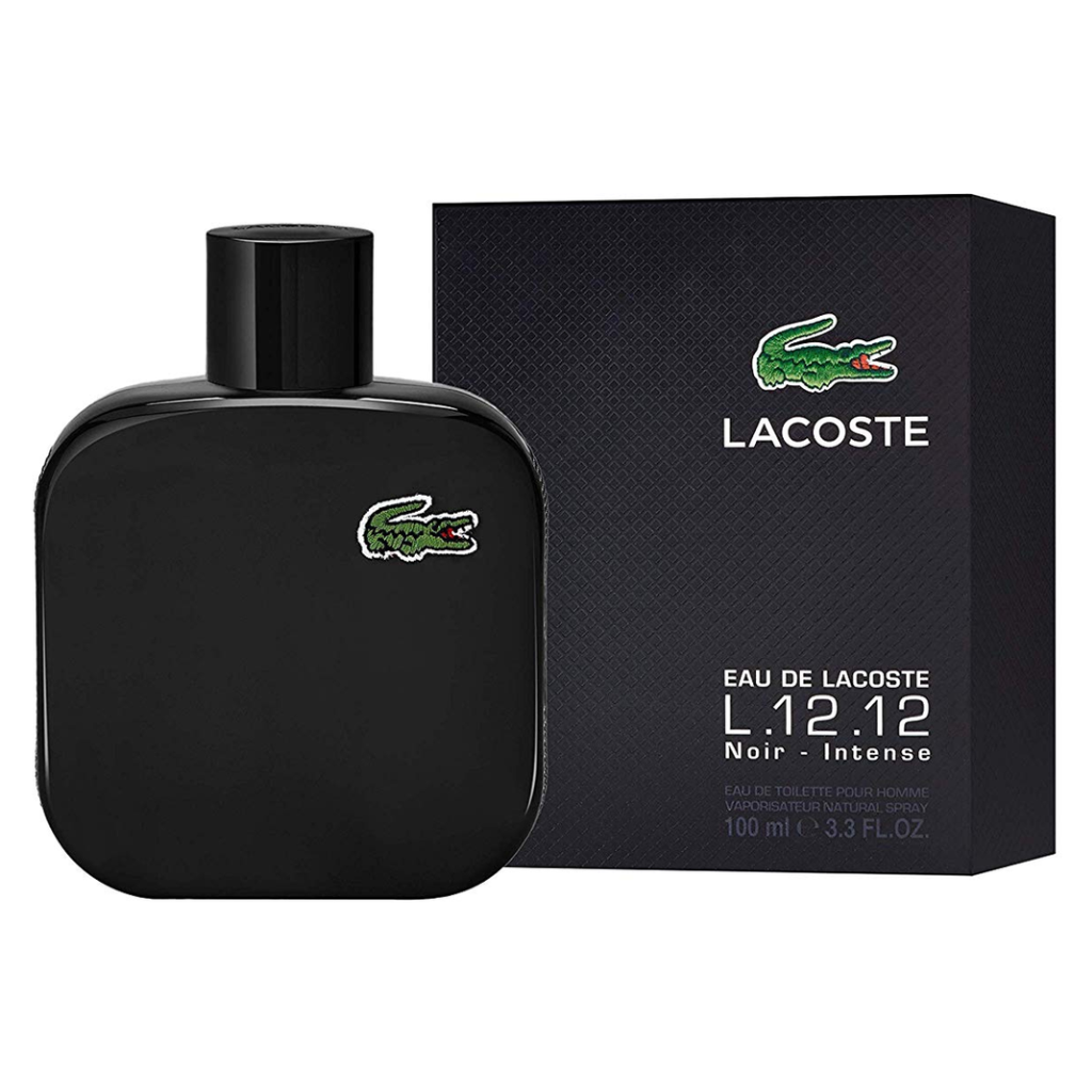 Lacoste 12-12 Noir Intense EDT 3.3 oz bottle