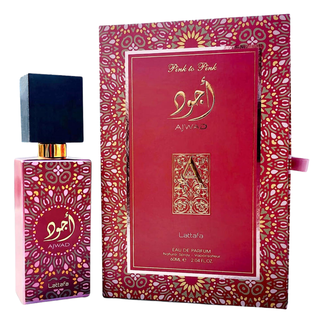 Lattafa Ajwad Pink to Pink EDP 2.04 oz bottle