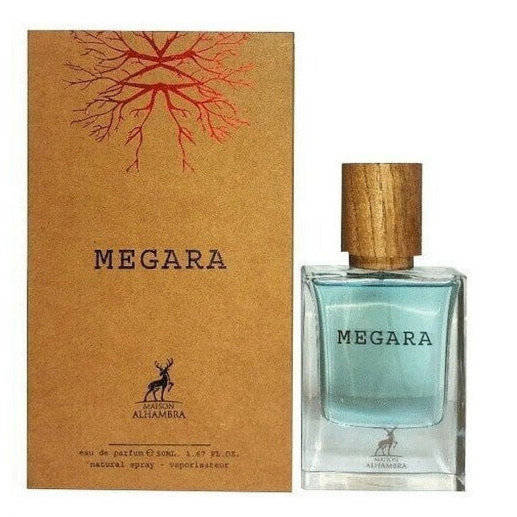 Lattafa Alhambra Megara EDP 1.67 oz bottle