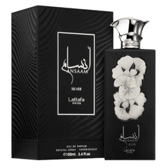 Lattafa Ansaam Silver EDP 3.4 oz bottle