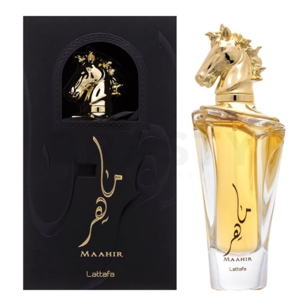 Lattafa Maahir Gold EDP 3.4 oz bottle