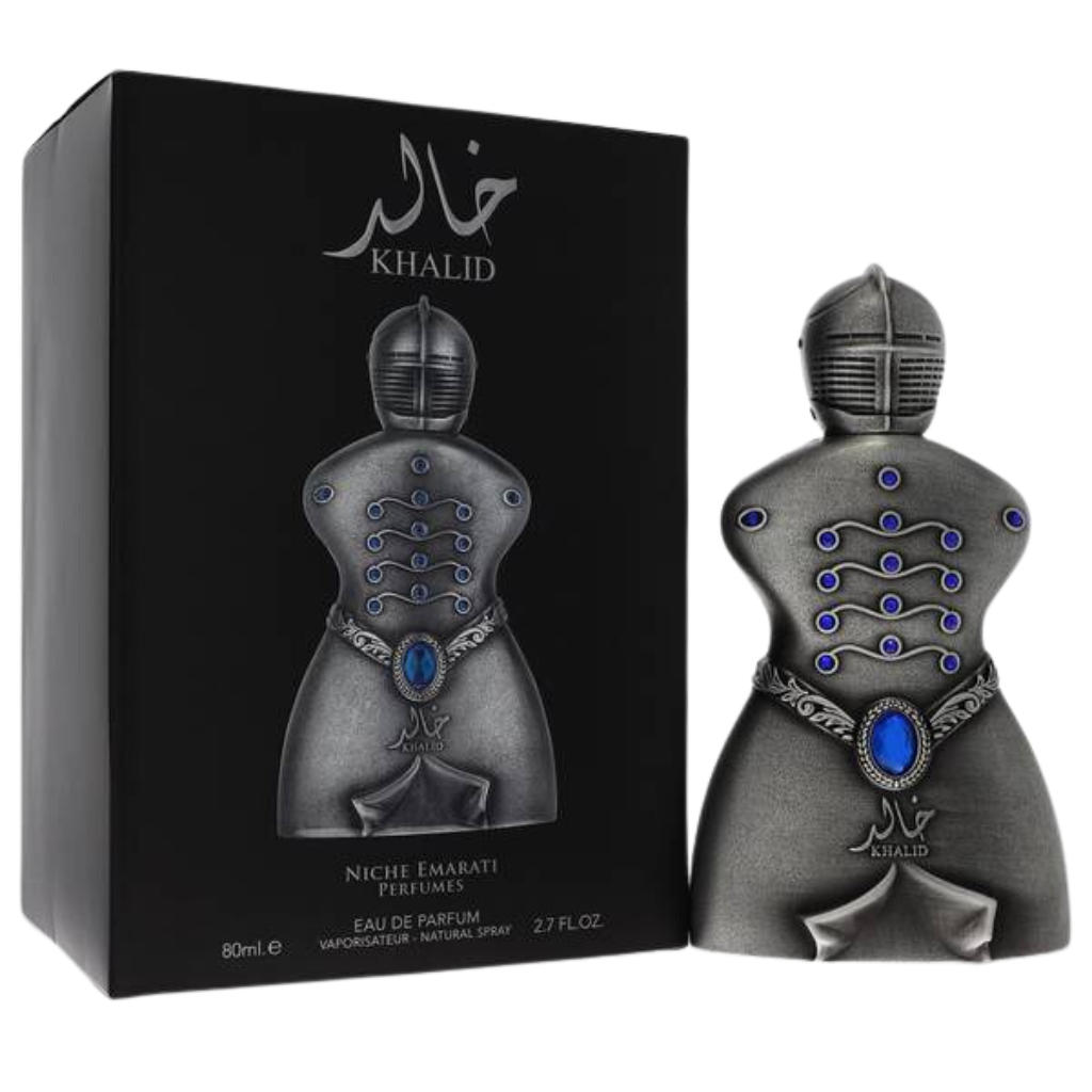 Lattafa Niche Emarati Khalid EDP 2.7 oz bottle