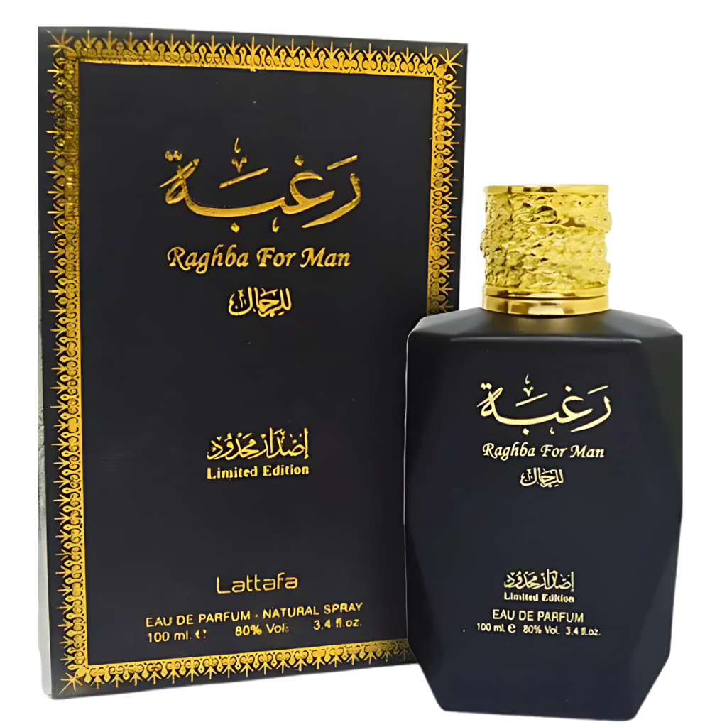 Lattafa Raghba For Man Limited Edition EDP 3.4 oz bottle