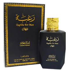Lattafa Raghba For Man Limited Edition EDP 3.4 oz bottle