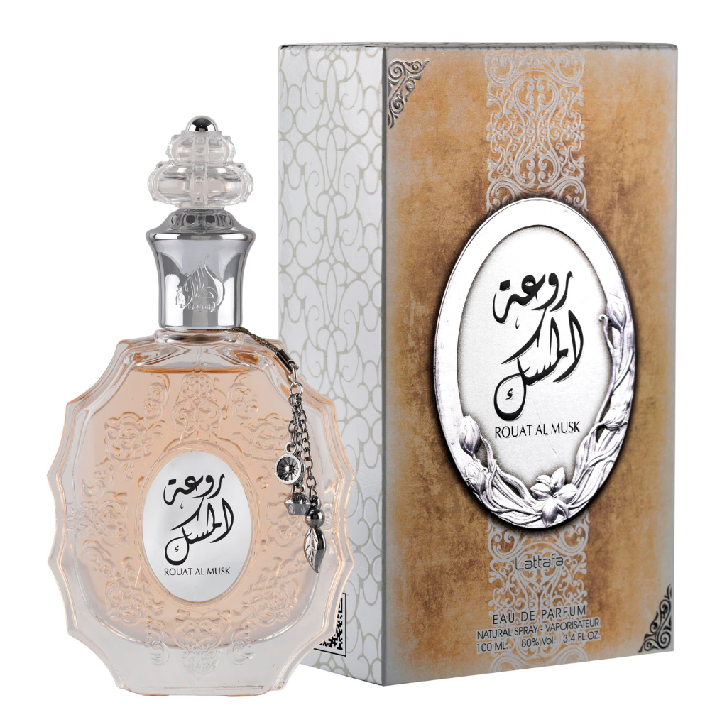 Lattafa Rouat Al Musk EDP 3.4 oz bottle