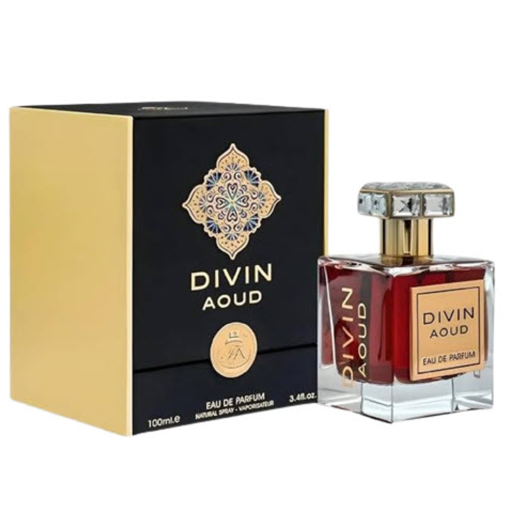 Fragrance World Divin Aoud EDP 3.4 oz bottle