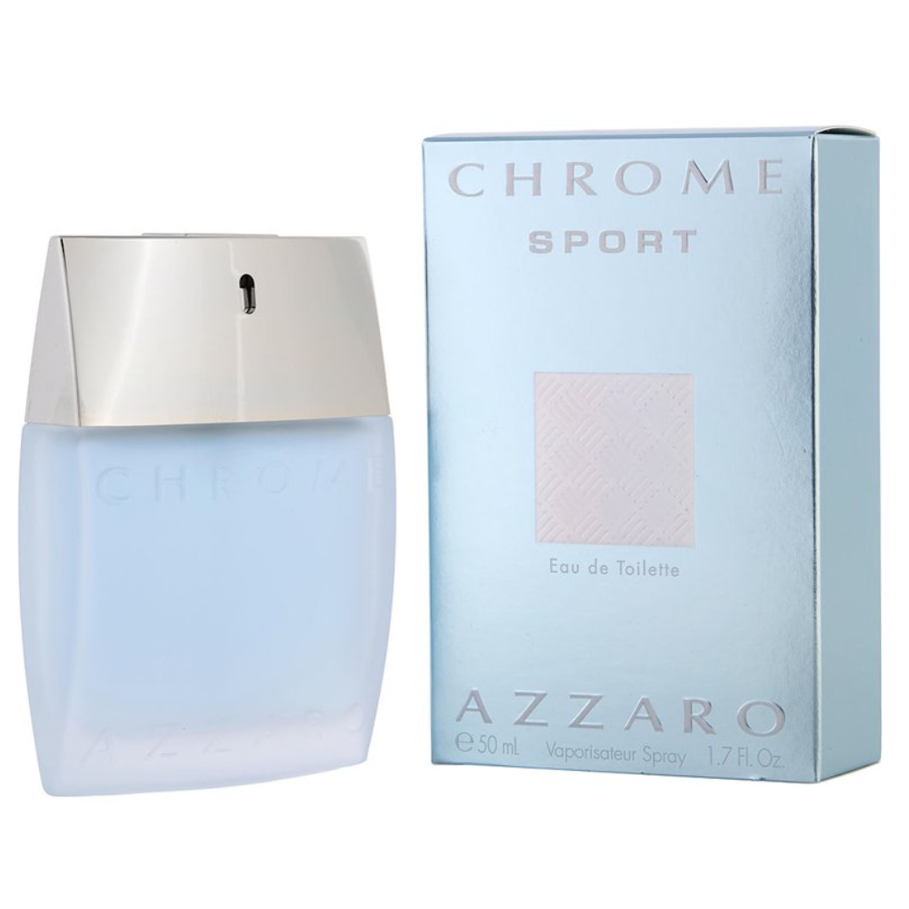 Azzaro Chrome Sport for Him EDT 1.6 oz bottle