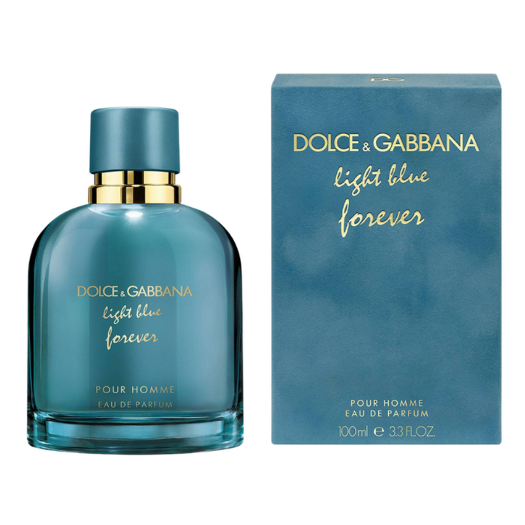 Dolce Gabbana Light Blue Forever Pour Homme EDP 3.3 oz bottle