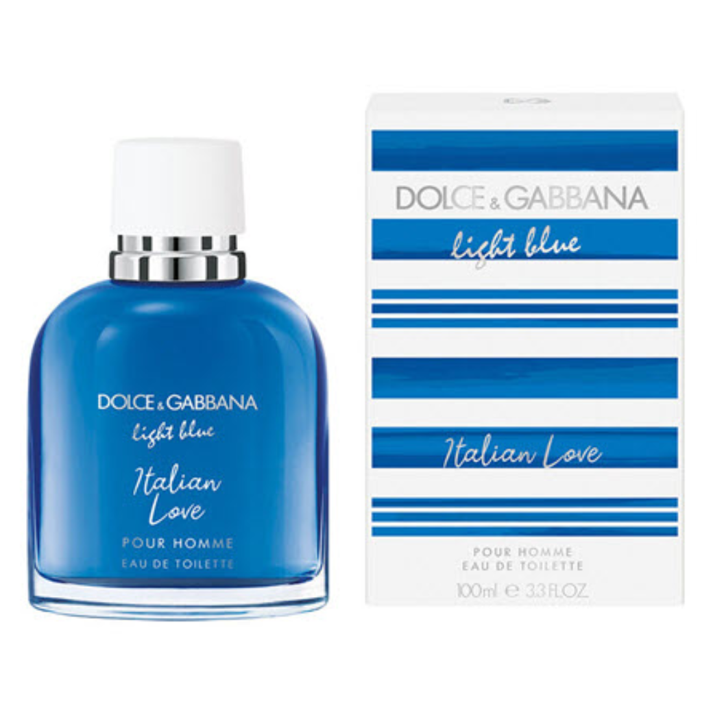 Dolce Gabbana Light Blue Italian Love Pour Homme EDT 3.3 oz bottle