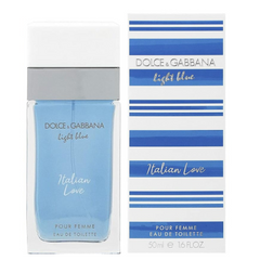 Dolce Gabbana Light Blue Italian Love Pour Femme EDT 1.6 oz bottle