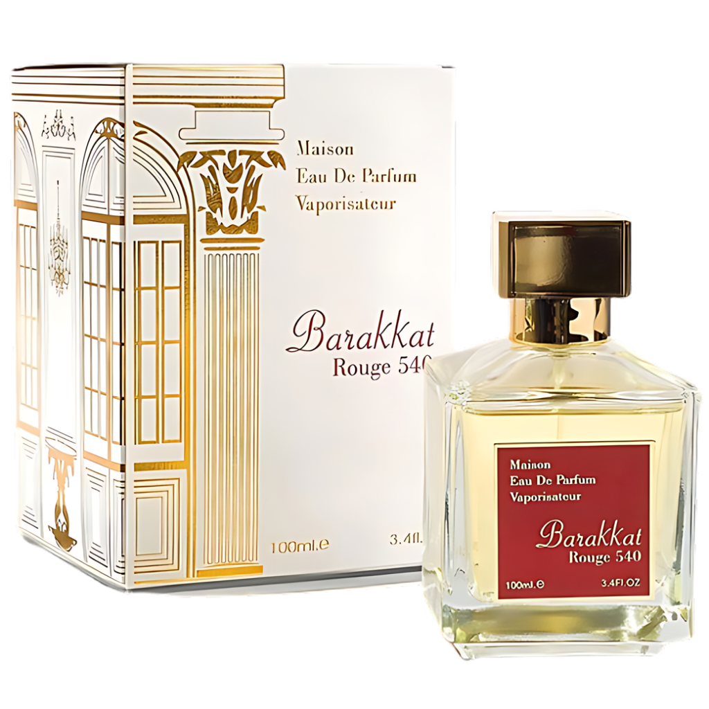 Fragrance World Maison Barakkat Rouge 540 EDP 3.4 oz bottle