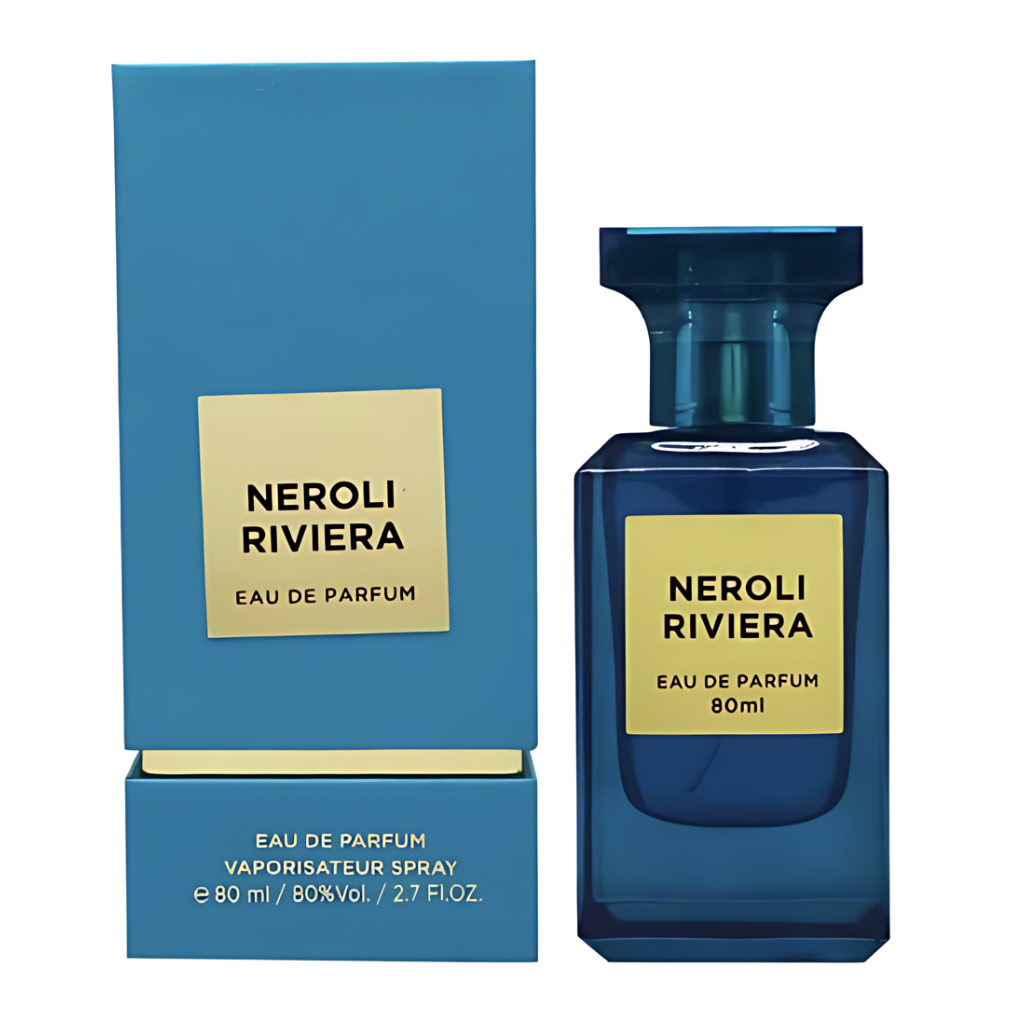 Fragrance World Neroli Riviera EDP 2.7 oz bottle