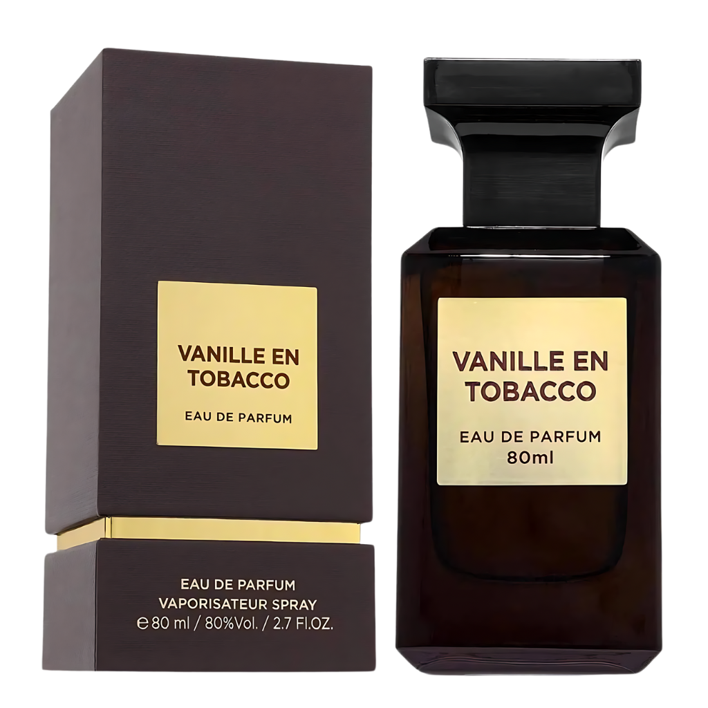 Fragrance World Vanille En Tobacco EDP 2.7 oz bottle