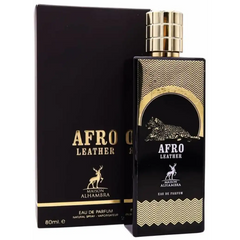Lattafa Alhambra Afro Leather EDP 2.7 oz bottle