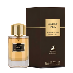 Lattafa Maison Alhambra Exclusif Tabac EDP 3.4 oz bottle