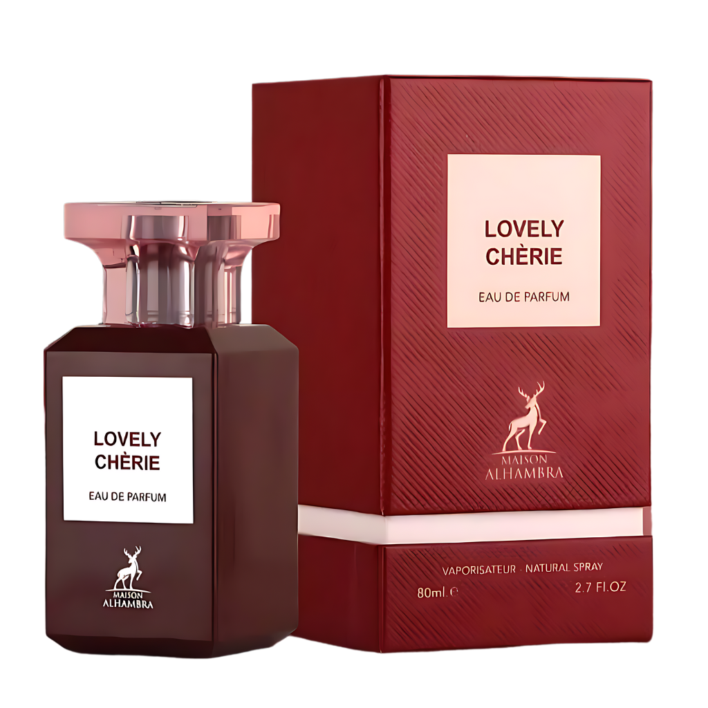 Lattafa Maison Alhambra Lovely Cherie EDP 2.7 oz bottle