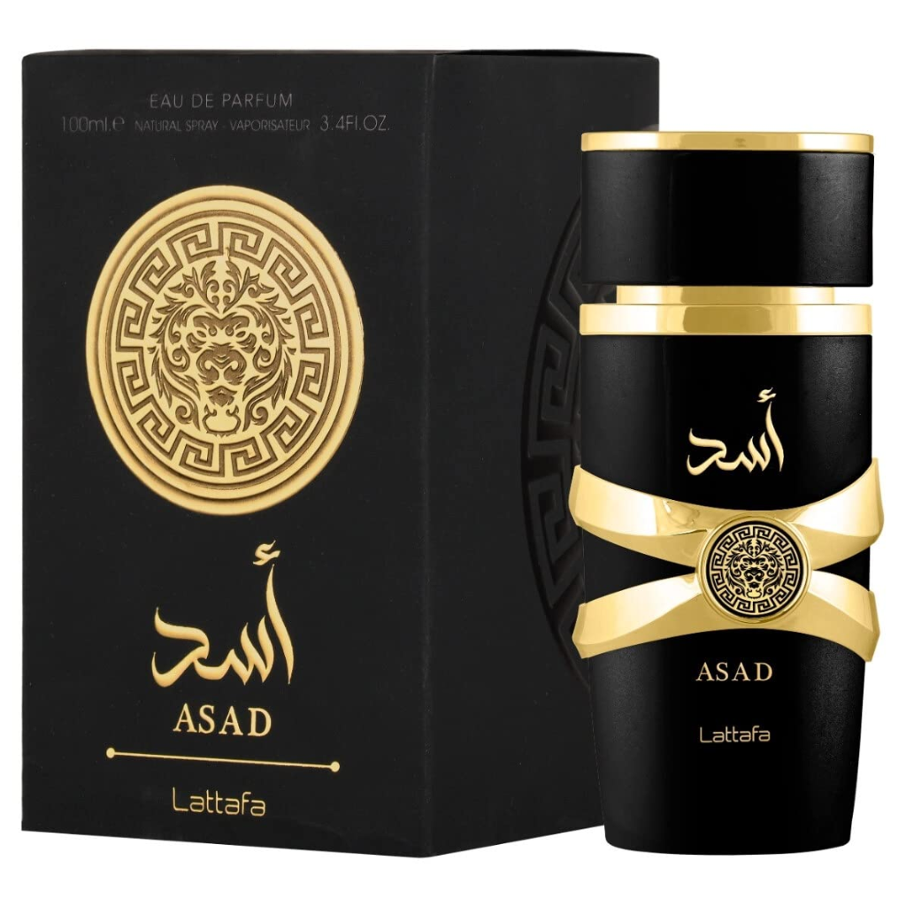Lattafa Asad EDP 3.4 oz bottle