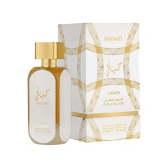 Lattafa Hayaati Gold Elixir EDP 3.4 oz  bottle
