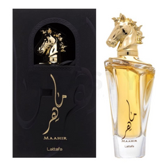 Lattafa Maahir Gold EDP 3.4 oz bottle
