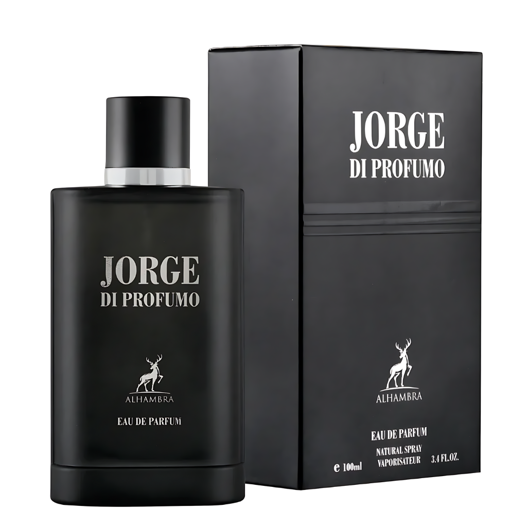 Lattafa Alhambra Jorge Di Profumo EDP 3.4 oz bottle