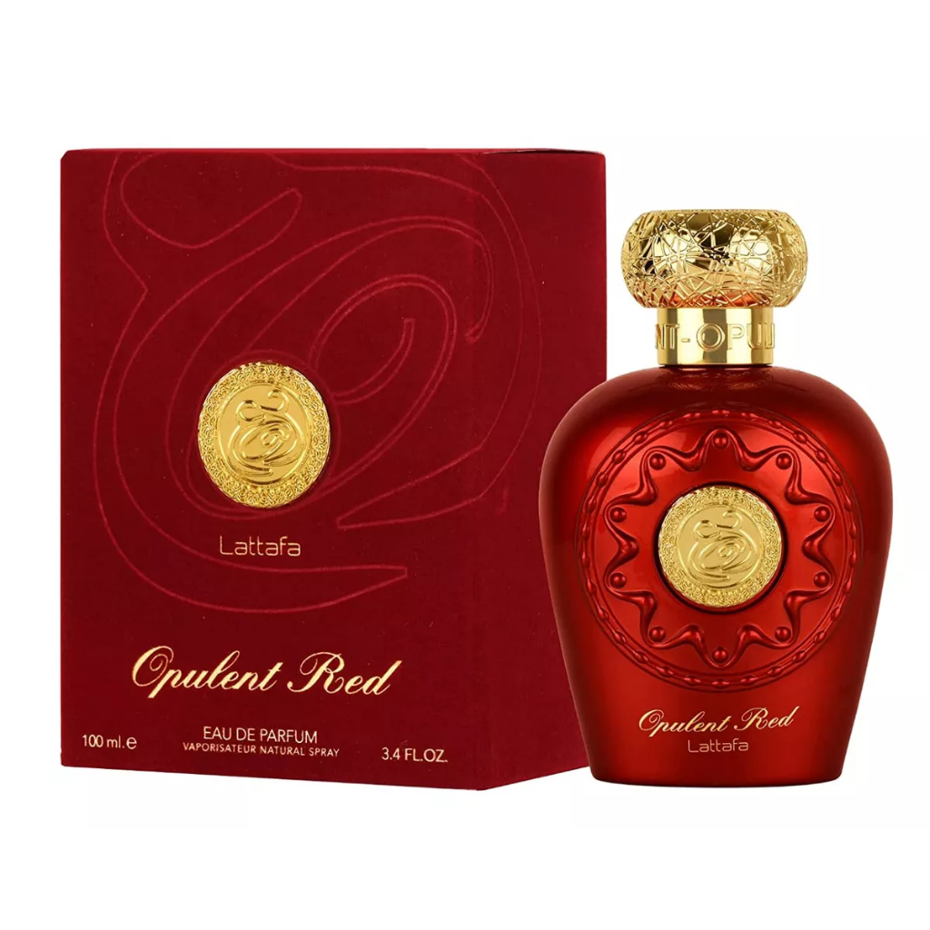 Lattafa Opulent Red EDP 3.4 oz bottle