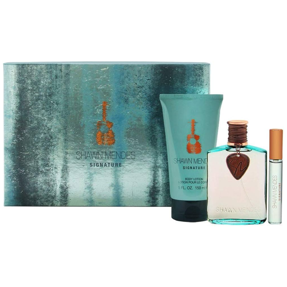 Shawn Mendes Signature 3 Piece Gift Set EDP 3.4 oz bottle