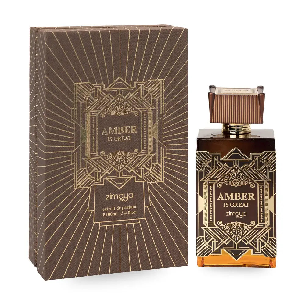 Afnan Zimaya Amber Is Great Extrait De Parfum 3.4 oz