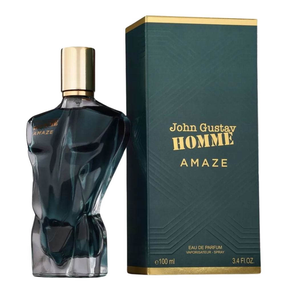  Fragrance World John Gustav Homme Amaze EDP 3.4 oz bottle