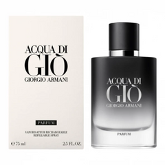 Giorgio Armani Acqua Di Gio Parfum (Rechargeable Refillable spray) 2.5 oz bottle