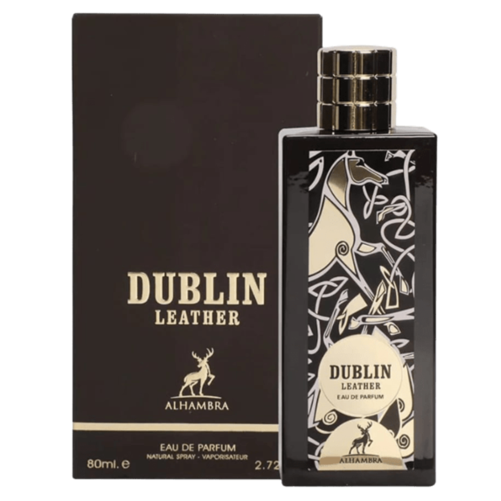 Lattafa Dublin Leather EDP 2.7 oz