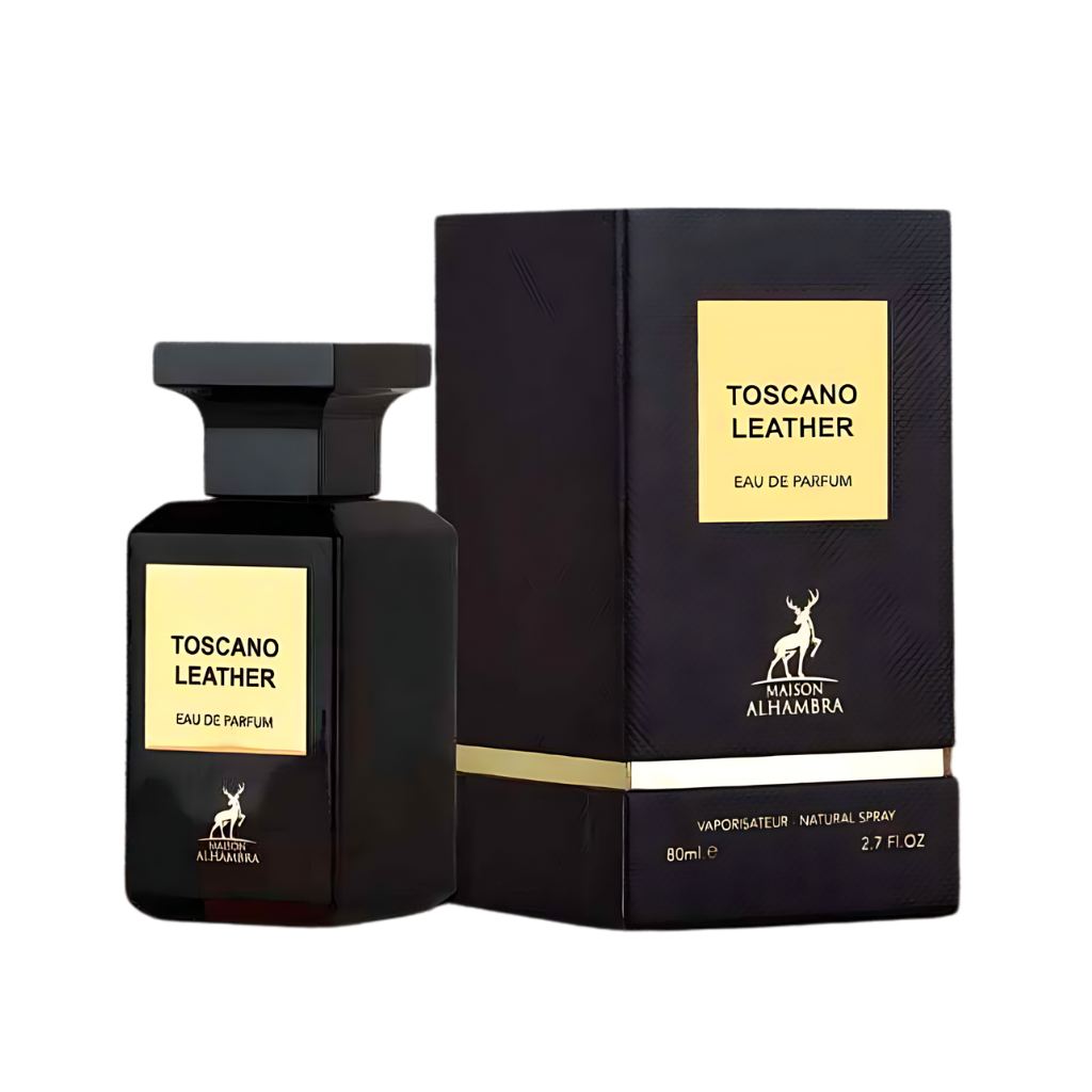 Lattafa Maison Alhambra Toscano Leather EDP 2.7 oz